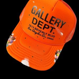 Custom inspired Gallery Dept paint trucker Hat